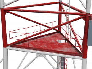 Signal tower 3D Model
