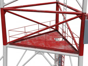 Signal tower 3D Model