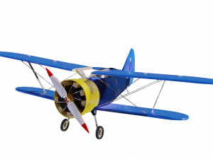 Single - engine aircraft 3Dモデル
