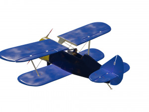 Single - engine aircraft 3Dモデル