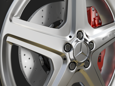 Car wheel 3Dモデル