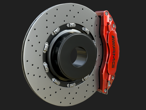 Car wheel 3Dモデル