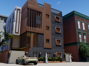 Modern building design Luxury 3D 模型