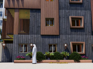 Modern building design Luxury 3D 模型