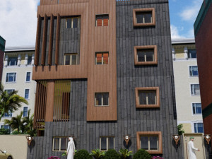 Modern building design Luxury 3D 模型
