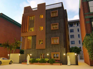 Modern building design Luxury 3D Model