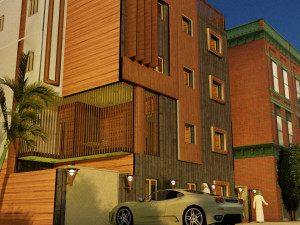 Modern building design Luxury 3D 模型