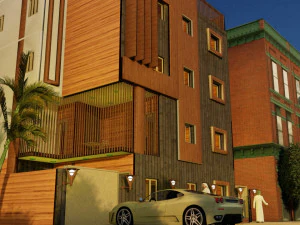 Modern building design Luxury 3D Model
