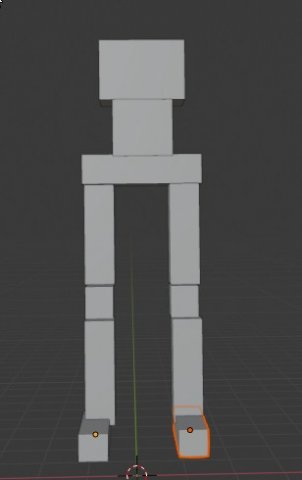 Robot legs and body 3D मॉडल .c4d .max .obj .3ds .fbx .stl .blend 