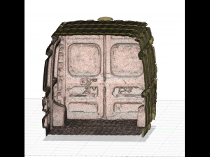 Ducato L2H2 2012 interior 3D-Model 3D Model