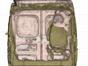 Ducato L2H2 2012 interior 3D-Model 3D Model