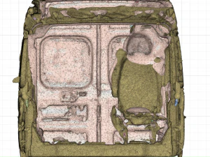 Ducato L2H2 2012 interior 3D-Model 3D Model