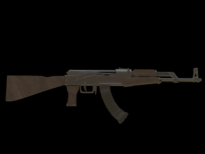 AK-47 Model 3D
