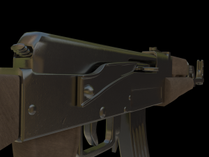 AK-47 Model 3D