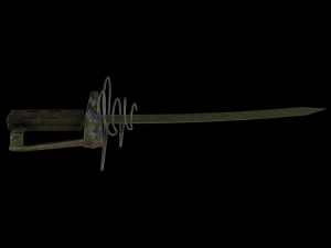 French sworde 3D Model