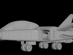 Jet01 3D Model