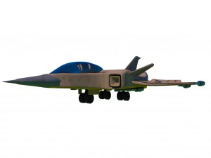 Jet01 3D Model
