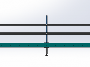 Roller conveyor Modelo 3D