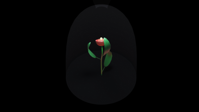 Magic flower 3D Модель .c4d .max .obj .3ds .fbx .stl .blend 