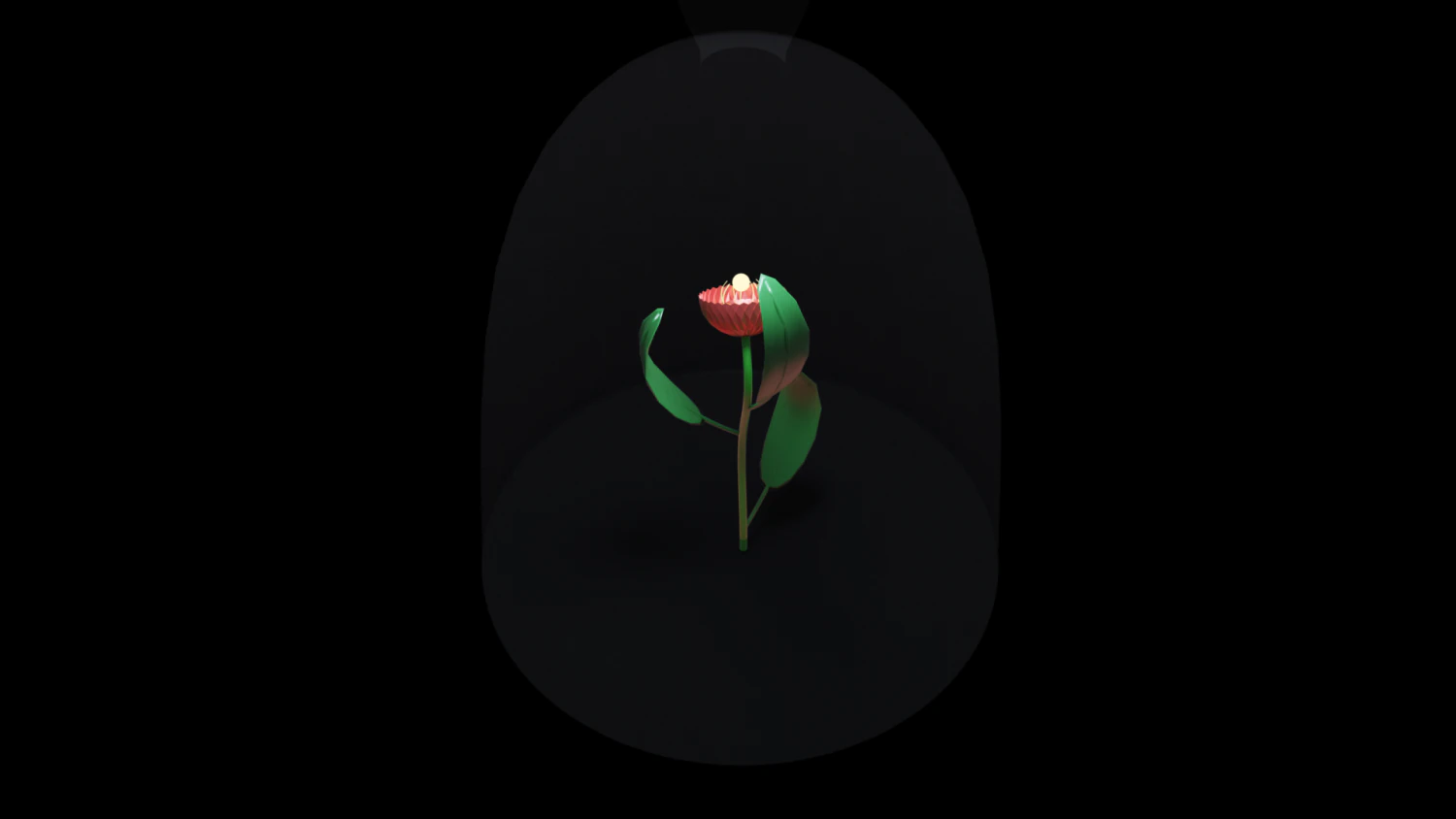 Magic flower 3D Model .c4d .max .obj .3ds .fbx .stl .blend 