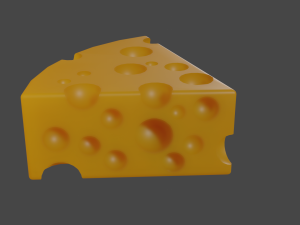 Cheese 3D Model