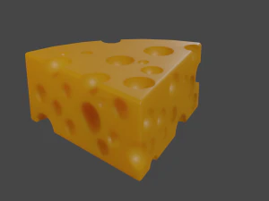 Cheese 3D Model