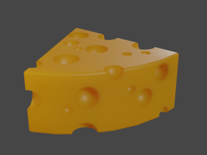 Cheese 3D Model