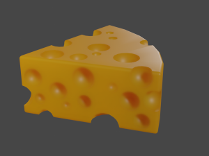 Cheese 3D Model