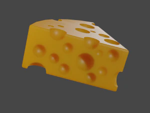 Cheese 3D Model