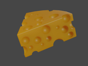 Cheese 3D Model