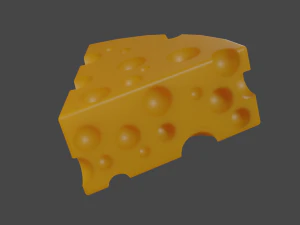 Cheese 3D Model