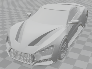 Zenvo ST1 Modèle 3D
