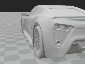 Zenvo ST1 3D Model