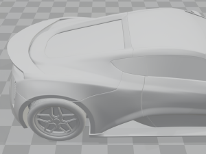 Zenvo ST1 3D Modell
