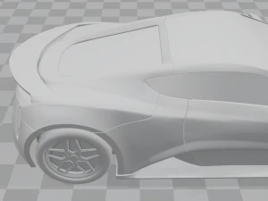 Zenvo ST1 3D Model