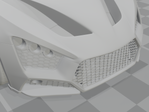 Zenvo ST1 3D Modell