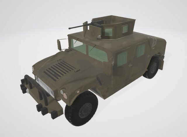 Armored vehicle 3D Model .c4d .max .obj .3ds .fbx .stl .blend 