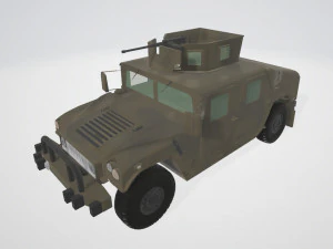 Gepanzertes Fahrzeug 3D Modell