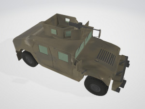 Armored vehicle 3D Model