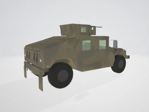 Veicolo blindato Modello 3D