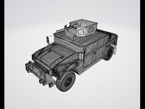 Armored vehicle 3D Model