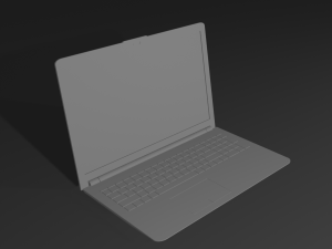 Laptop Modello 3D