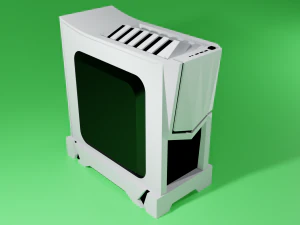 दो कंप्यूटर 3D मॉडल