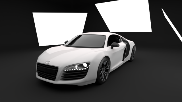 Audi R8 Modello 3D .c4d .max .obj .3ds .fbx .stl .blend 