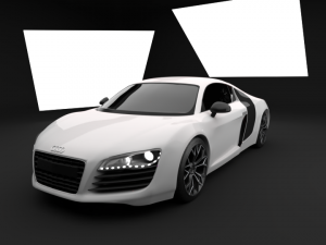 Audi R8 3D Model