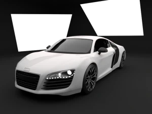 ऑडी आर 8 3D मॉडल