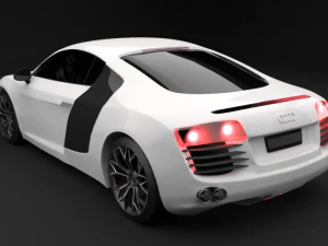 Ауди Р8 3D Модель