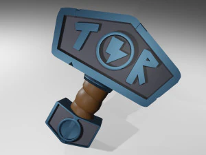 3D-Kriegswerkzeugmodell TOR-Armgan 3D Modell