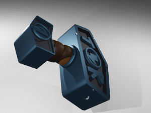 3D war tool model TOR arm gan 3D 모델
