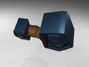 3D war tool model TOR arm gan 3D 모델